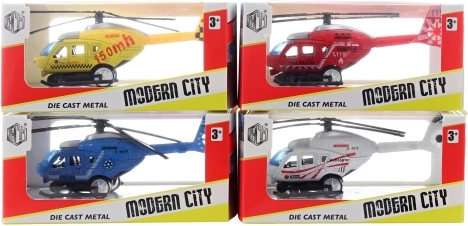 Elicopter metalic - 1 bucată