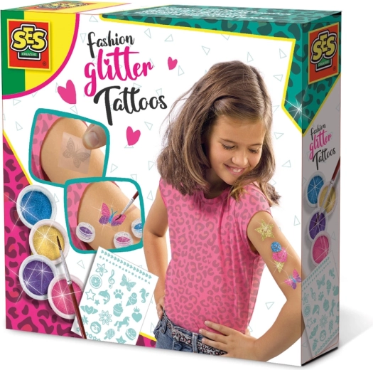 Tatuaje la modă cu sclipici