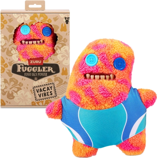 Figurină de pluș Fuggler Vacay Vibes Sir Splodge A Lot, 22 cm