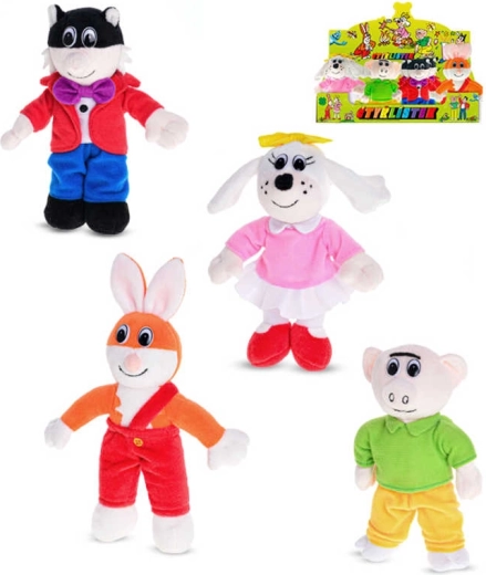 Figurină de pluș Čtyřlístek 16 cm - 1 bucată