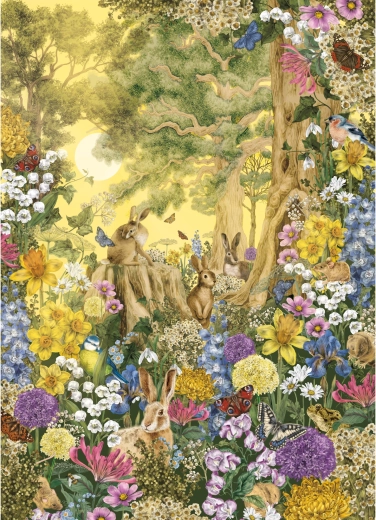 Puzzle Răsărit de primăvară 1000 piese GIBSONS