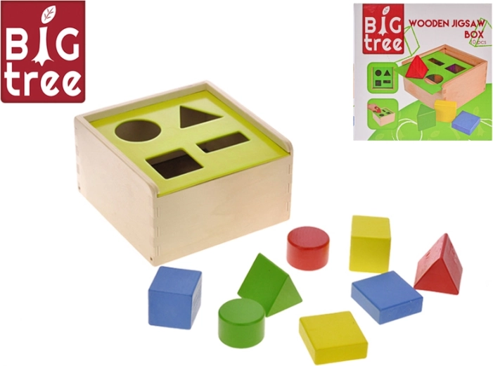 Sortator din lemn Big Tree 18 × 18 × 10 cm
