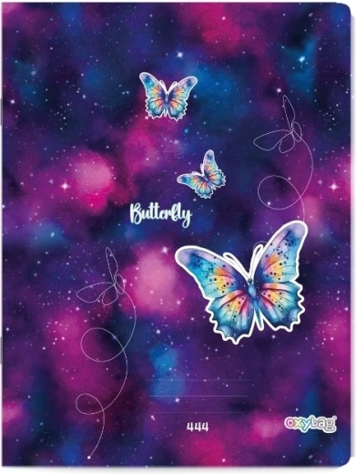 Caiet A4 dictando, 40 foi, Fluture