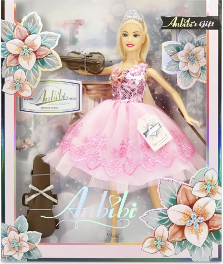 Păpușă Anbibi cu flori Drahușka 28 cm