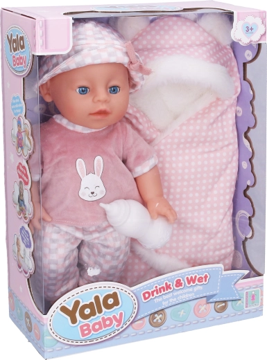 Bebeluș care face pipi cu păturică, 35 cm
