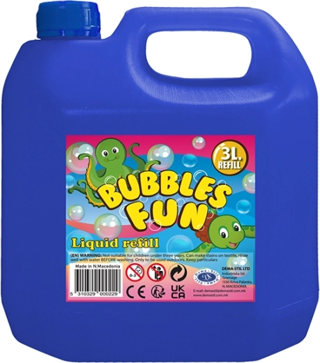 Reumplere pentru făcător de bule 3 l în canistră din plastic