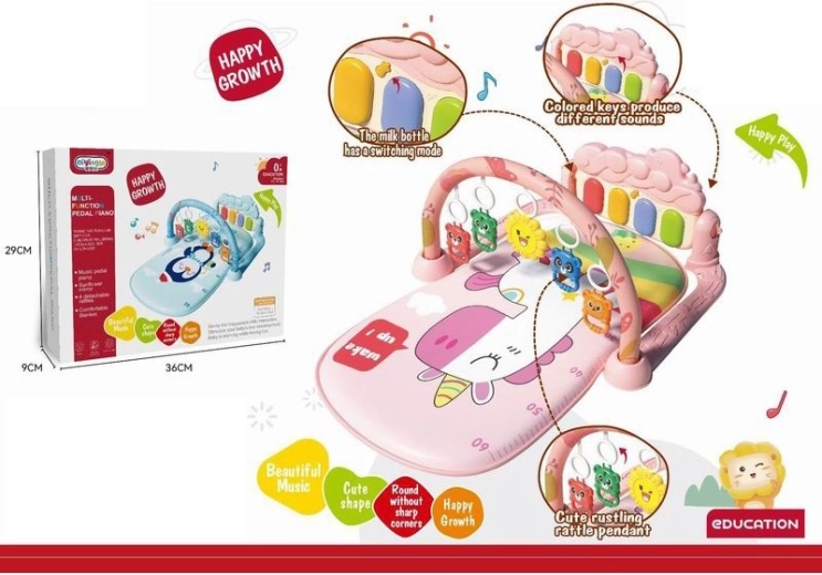 Saltea muzicală cu pian Unicor pentru bebeluși