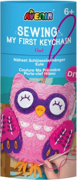 Set pentru confecționarea brelocului - Bufniță