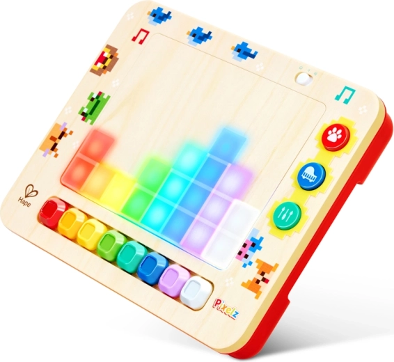 Hape PixelZ mini pian cu efecte luminoase și sonore