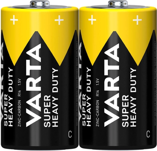 Baterii C R14 VARTA SuperLife zinc-carbon (2 buc)