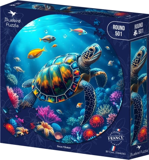 Puzzle rotund Bluebird Sub suprafața mării 501 piese