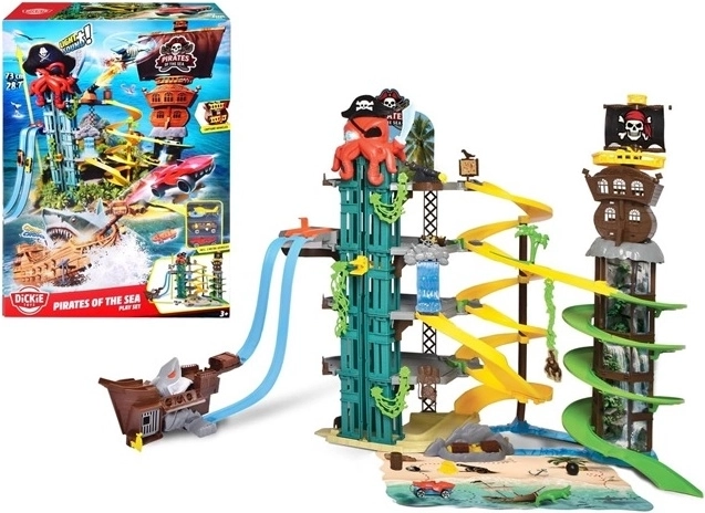 Dickie Toys Pirații pe mare – parcare pe mai multe niveluri