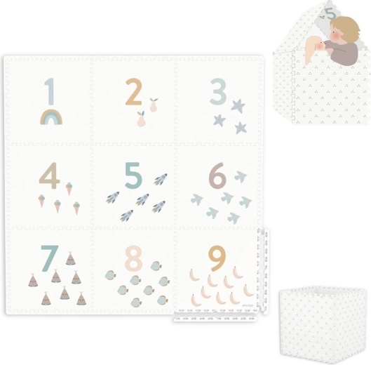 Play&Go tiloo EEVAA saltea de joacă 2în1 Numbers