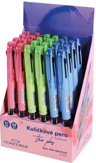 Pix cu bilă CONCORDE Trio Plus, în trei culori