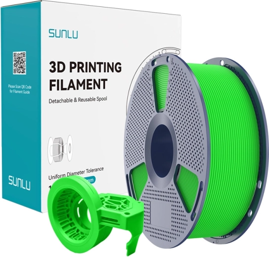Filament Sunlu PETG high-speed mat verde