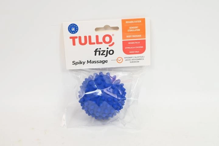 Fizjo minge de masaj pentru reabilitare cu proeminențe 7,6 cm albastră