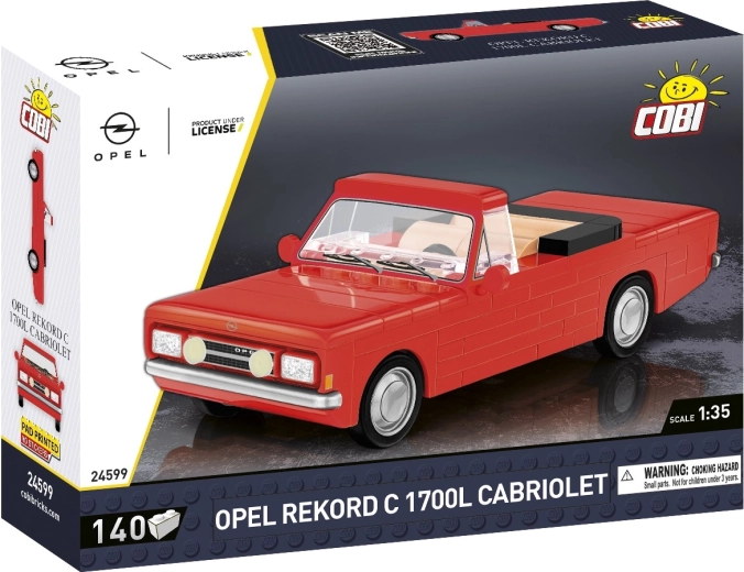 Cobi Opel Rekord C 1700L cabriolet 1:35 - 1 bucată