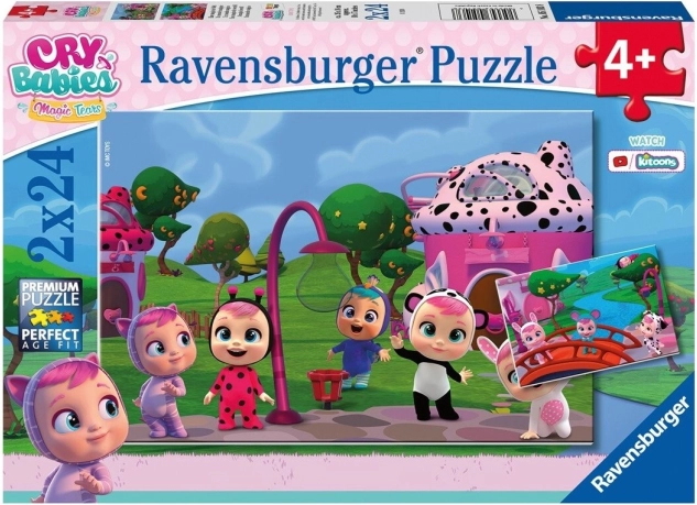 Puzzle Ravensburger Cry Babies Magic Tears 2×24 piese
