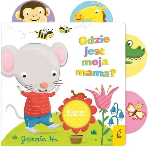 Unde este mama mea? carte interactivă pentru copii cu elemente mobile