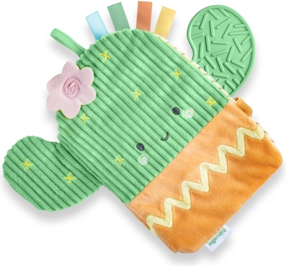 Ingenuity carte pluşată cu jucărie de dentiţie Calm Springs, 0m+