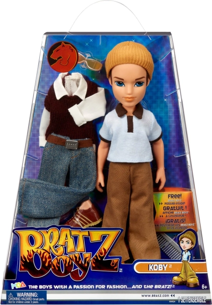 Păpușă Bratz Boyz Koby seria 3