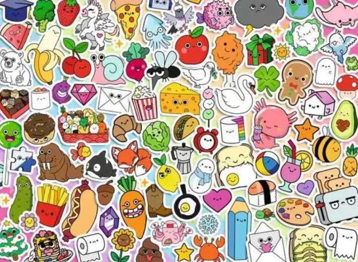 Ravensburger puzzle Colaj plin de haos 500 piese