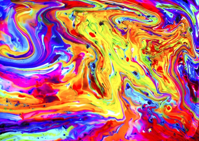 ENJOY puzzle Marmură curcubeu 1000 piese