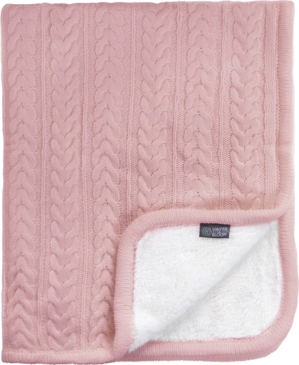 Pătură Vinter & Bloom Cuddly Dusty Rose