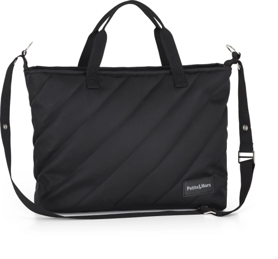 Petite&Mars geantă de schimbat Mia Absolute Black