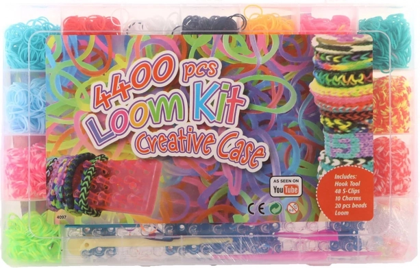 Mega set elastic loomi 4400 bucăți