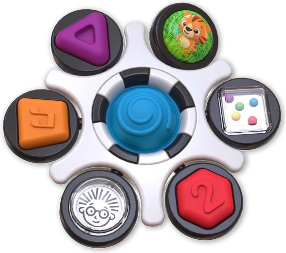 Jucărie senzorială Baby Einstein Curiosity Clutch pentru bebeluși 3m+