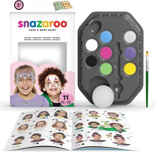 Snazaroo set de vopsele pentru față și corp 8 buc.