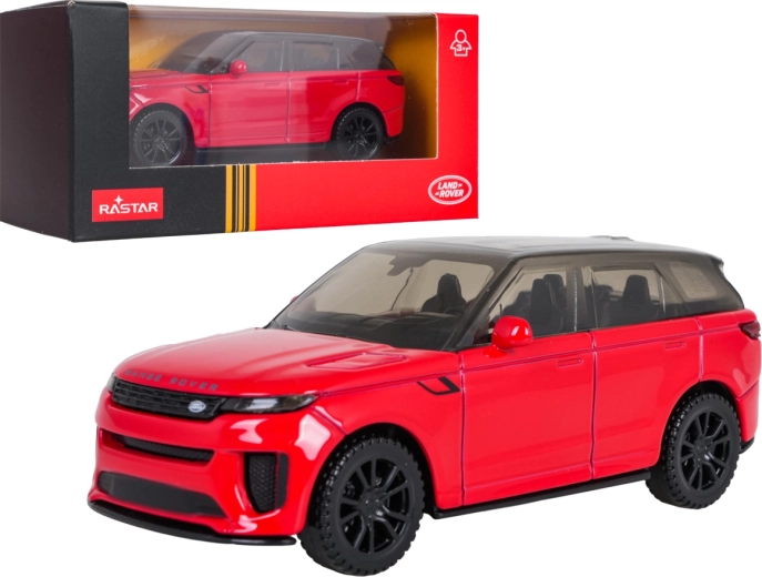 Model metalic Range Rover Sport SV RASTAR la scara 1:43, roșu