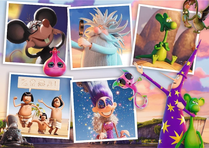 Puzzle 200 piese - Aventurile Dragonului Diplodoc