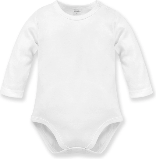Pinokio body cu mânecă lungă Lovely Day alb