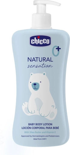 Chicco lapte de corp cu unt de shea și vitamina E Natural Sensation 500 ml