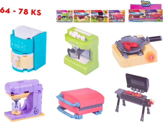 Accesorii pentru căsuța de păpuși – set de mini accesorii în cutiuță (6 variante)