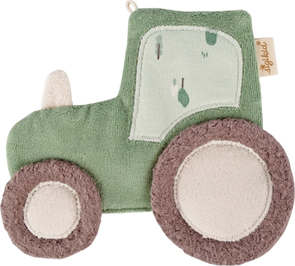 Sigikid jucărie de alint cu foșnet, tractor