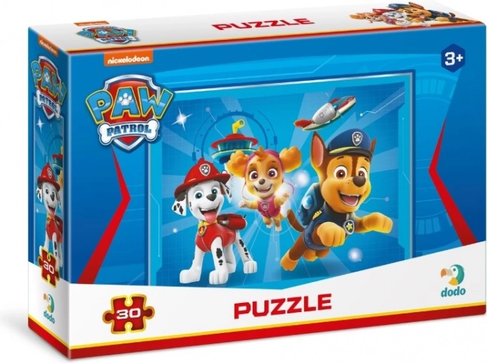 Puzzle Patrula Cățelușilor: Echipa Puternică de 30 de Piese