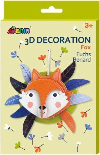 Decorațiune 3D vulpe pentru agățat