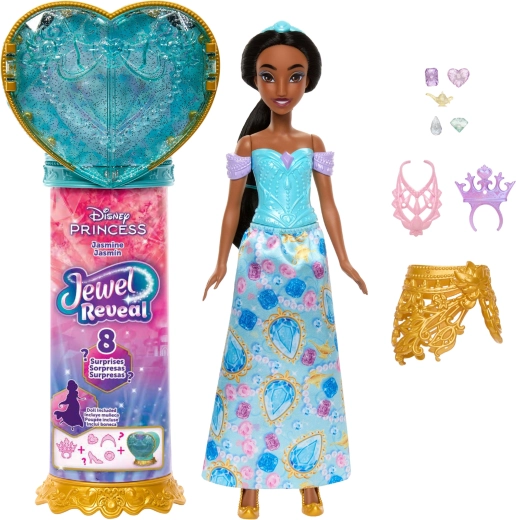 Mattel Disney Princess Jewel Reveal păpușa Iasmina cu accesorii