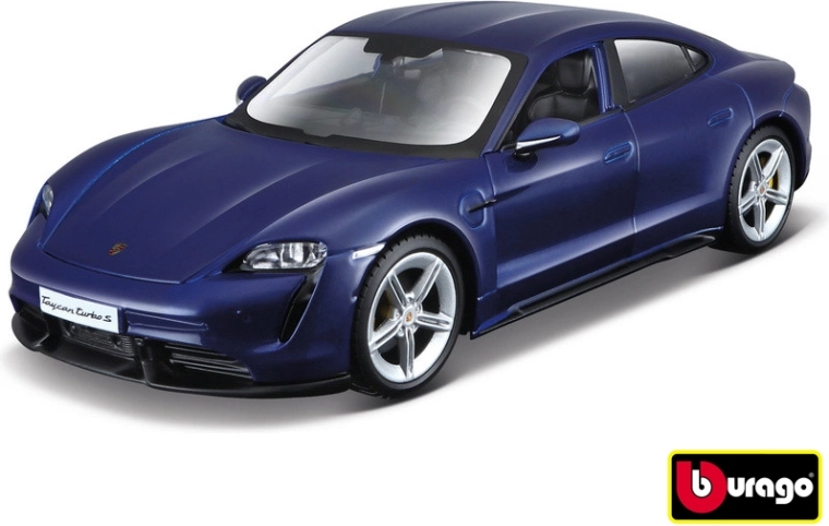 Bburago Porsche Taycan Turbo la scara 1:24
