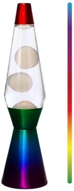 Lampă cu lavă cu LED-uri cu schimbare de culori