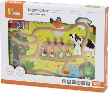 Viga labirint magnetic O zi la fermă