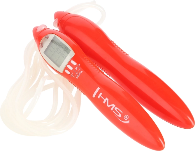 Coardă de sărit digitală cu ecran LCD HMS, 2,7 m