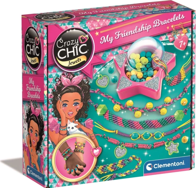 CLEMENTONI Crazy Chic Brățări ale prieteniei