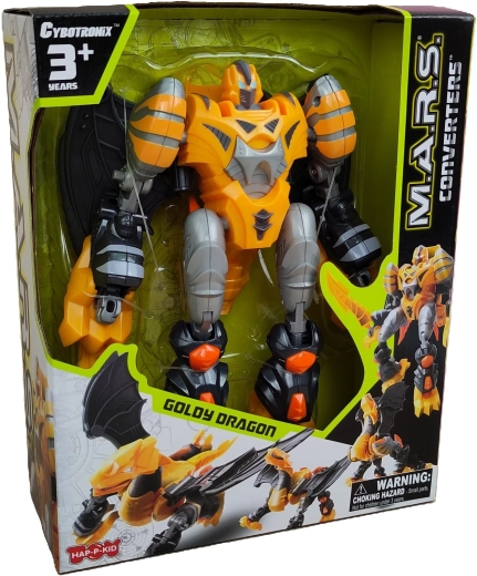 Robot transformabil M.A.R.S Converters Goldy Dragon
