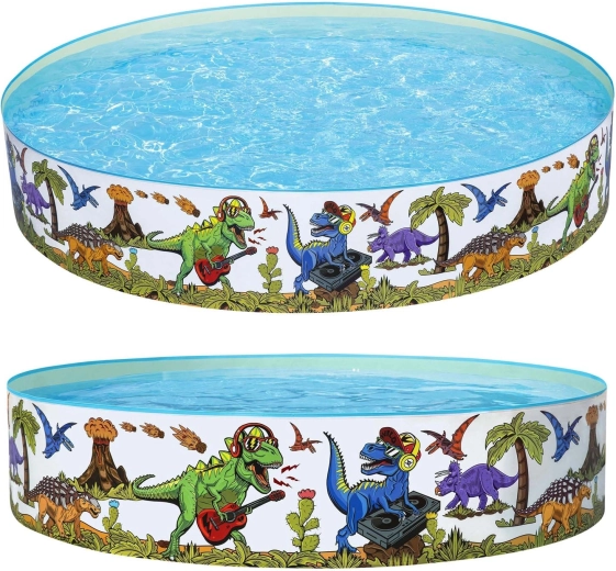 Piscină de grădină cu dinozauri 244 × 46 cm Bestway