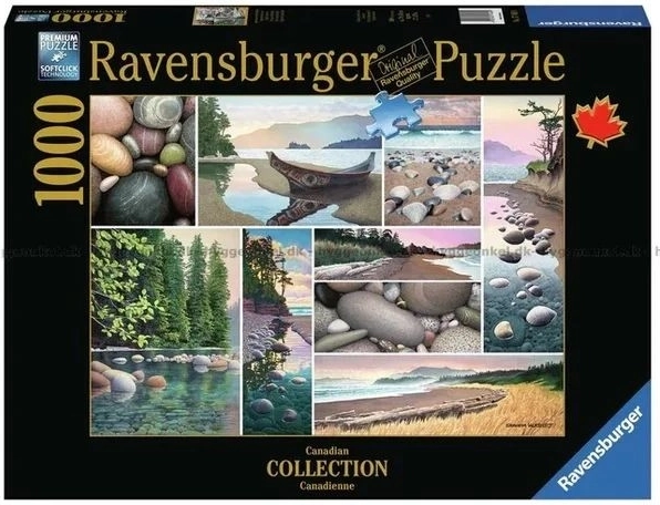Ravensburger Puzzle Tranquilitatea Coastei de Vest 1000 piese 17469