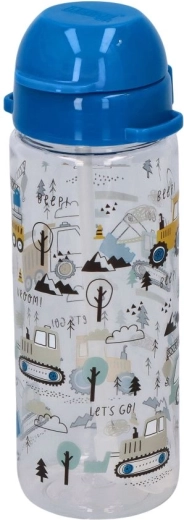 Sticlă tritan pentru copii Construcții 400 ml